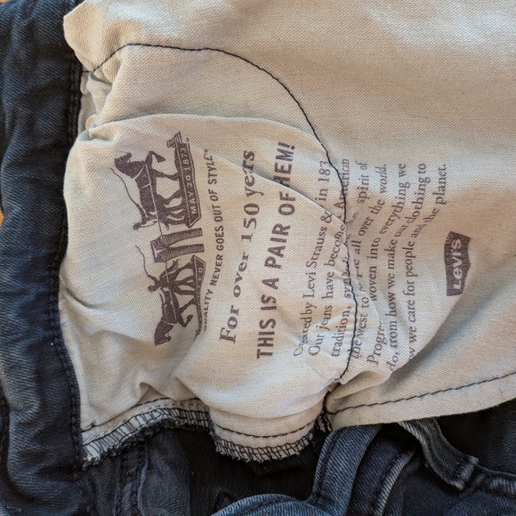 Levi’s 514 Straight Fit Jeans – Men’s 31x30 – Dark Wash – Excellent condition - Picture 7 of 10